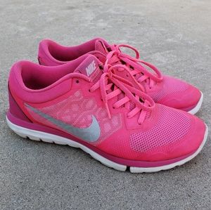 Nike Pink Flex 2015 Run - Size 8.5
